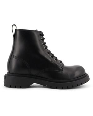 Givenchy Lace-Up Boots - Black
