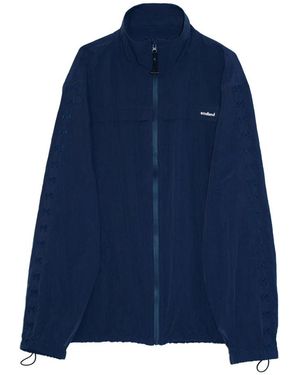 Soulland Jassen ,Blauw ,Nylon Cohen Windbreaker Jacket