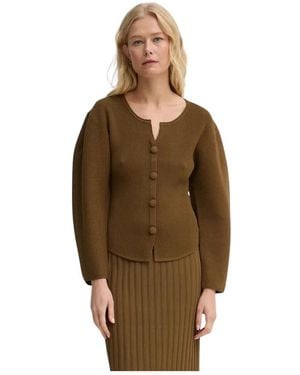 By Malene Birger Francinas Cardigan - Bruin