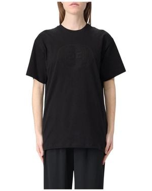 Elisabetta Franchi T-Shirts - Negro
