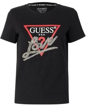 Guess T-Shirts - Black