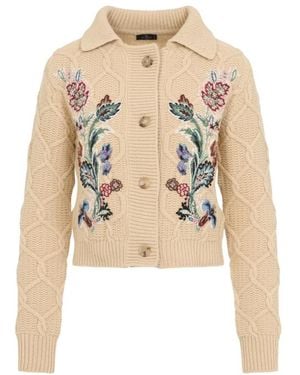 Etro Gelb Pullover Aw25 - Natur