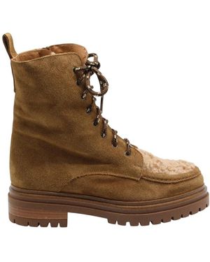 CTWLK Lace-Up Boots - Brown