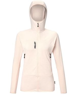 Millet Fusion Grid Hoodie - Naturel