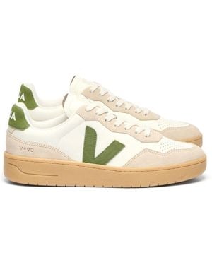 Veja V-90 O.T. Leather - Weiß