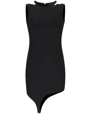 David Koma Short Dresses - Black