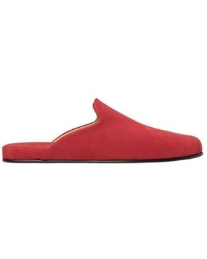 SCAROSSO Mules - Rojo
