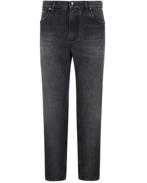 Dolce & Gabbana Straight Fit Jeans - Grey