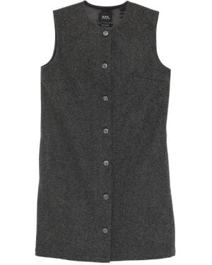 A.P.C. Knopfkleid - Grau