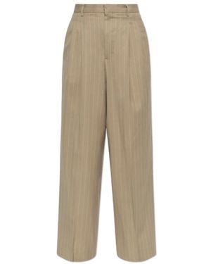 Ami Paris Wide Trousers - Neutro