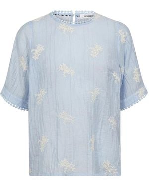 co'couture Blouses - Blue