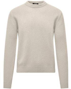 Bomboogie Round-Neck Knitwear - Grigio