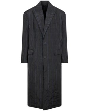 Balenciaga Single-Breasted Coats - Zwart