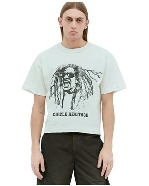 CIRCLE HERITAGE T-Shirts - Grigio