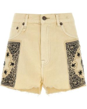 R13 Denim Shorts - Neutro