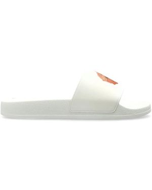 Palm Angels Sliders - Blanco
