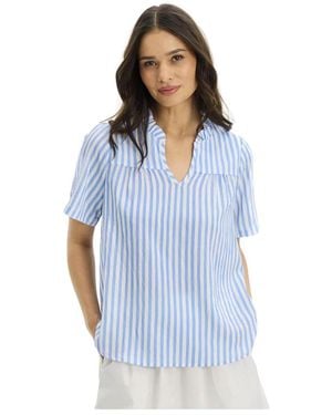 iN FRONT Blouses - Blue