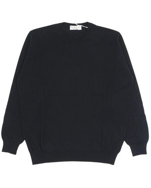 FILIPPO DE LAURENTIIS Round-Neck Knitwear - Black