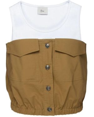 8pm Sleeveless Tops - Neutro