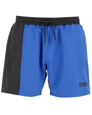 BOSS Badmode ,Blauw ,Zwemshort