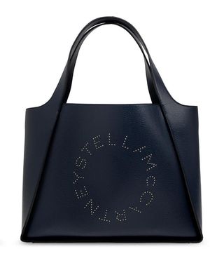 Stella McCartney Logo Tote Bag - Blauw