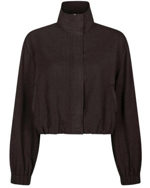 Neo Noir Felicity Zip Jacket - Zwart