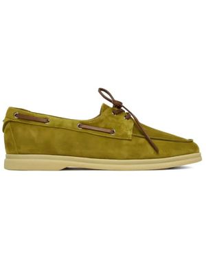 Coccinelle Sailor Shoes - Green