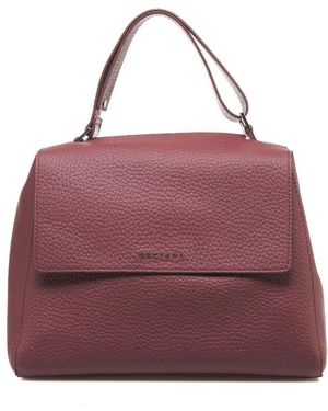 Orciani Rote handtasche mode aw24 - Lila