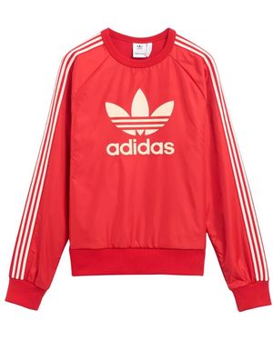 adidas Long Sleeve Training Tops - Rouge
