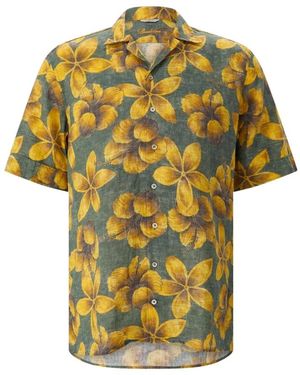 Stenströms Short Sleeve Shirts - Giallo
