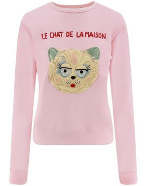 Valentino Long Sleeve T-Shirts - Pink