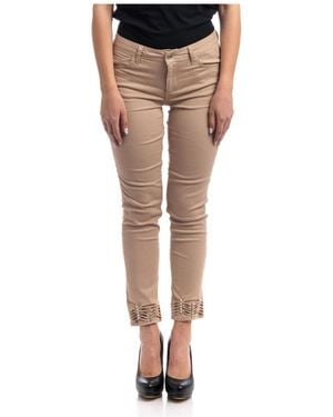 Liu Jo Cropped Trousers - Brown