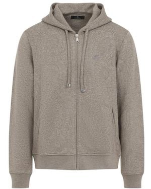 Etro Zip-Throughs - Gris