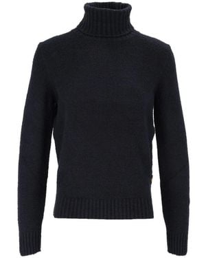K-Way Peggy Sponge Yarn Pull Over - Blauw