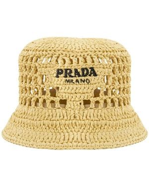 Prada Bucket Hat - Mettallic