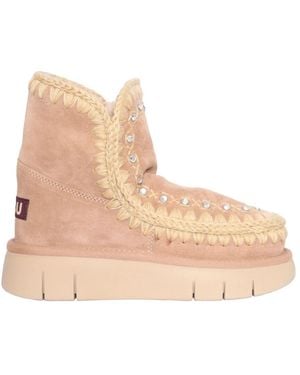 Mou Stivale Bounce Strass - Naturel