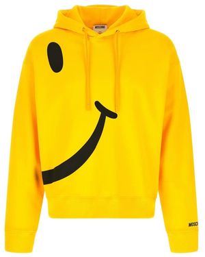 Moschino 'Smileyâ' Hoodie - Yellow