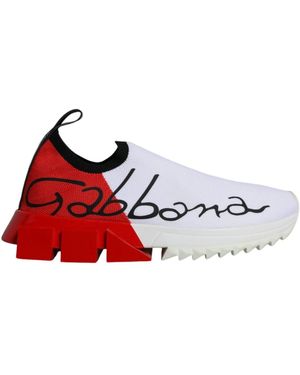 Dolce & Gabbana Sorrento Sneakers - Rood