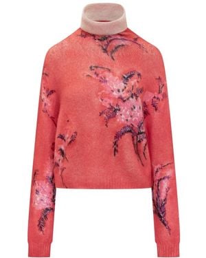 Des Phemmes Turtlenecks - Rosso
