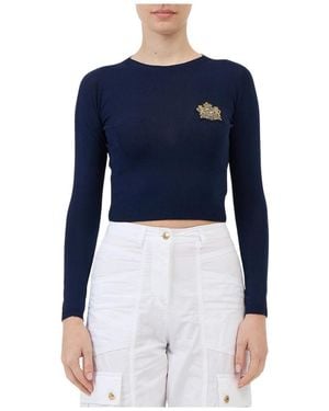 Ermanno Scervino Long Sleeve Tops - Bleu