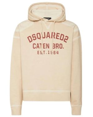 DSquared² Cypro Hooded Sweatshirt - Naturel