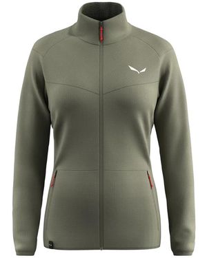 Salewa Fitness ,Groen ,Polyester Puez Cammino Polarlite Jacket