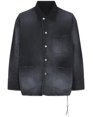 MASTERMIND WORLD Denim Jackets - Blu