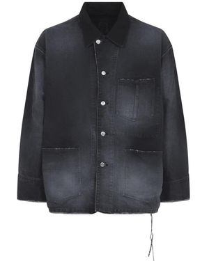 MASTERMIND WORLD Denim Jackets - Blu