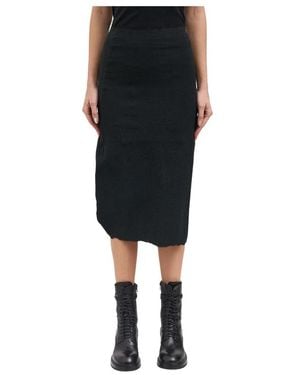 Marc Le Bihan Midi Skirts - Negro