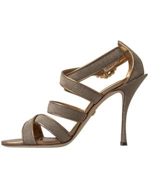 Dolce & Gabbana High Heel Sandals - Brown