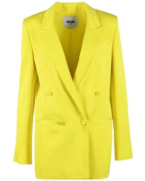 MSGM Blazers - Yellow