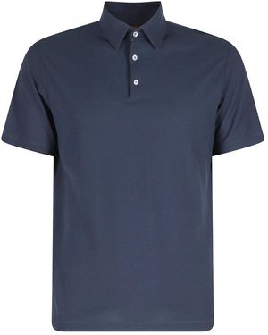 Zanone Polo Shirts - Blue