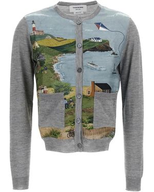 Thom Browne Cashmere Knitwear - Grey
