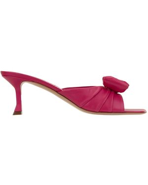Ferragamo Heeled Mules - Pink